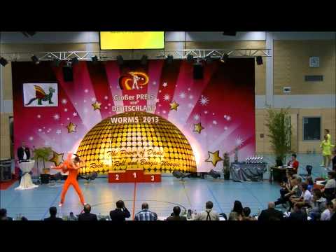 Julia GEISHAUSER & Patrick PFALLER GPvD Worms 20.04.2013 Rock´n´Roll A-Klasse Endrunde Akrobatik