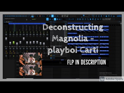 How Pierre Bourne made Magnolia in 2 minutes - Playboi carti (FL studio remake)[FLP][with Presets]