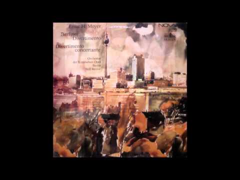 E. H. Meyer - Berlin Divertimento (1981) 1/2