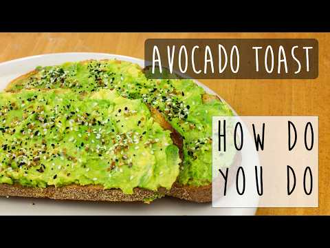 3-Ingredient Avocado Toast Recipe You'll Love!