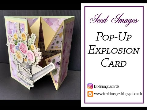 Pop Up Explosion Card tutorial