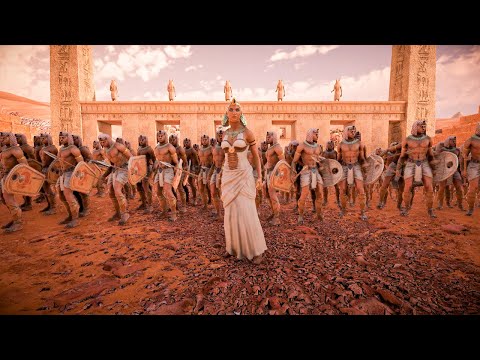 EGYPT ARMY DEFENDS THE PYRAMID | Ultimate Epic Battle Simulator 2 | UEBS 2