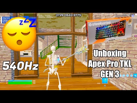 Unboxing Apex Pro TKL GEN 3 + Win Gameplay Tilted ZoneWars