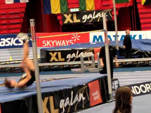 XL Galan 22.2.11 High Jump Kjølv Egeland 2.14 (PB)