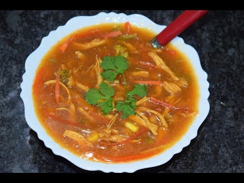 Hot And Sour Chicken Soup | Winter Special Recipe | Chicken Soup Recipe | By Yasmin Huma Khan Video