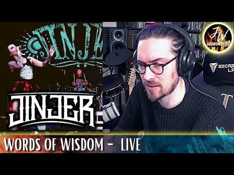 Musical Analysis/Reaction of Jinjer - Words Of Wisdom (live)
