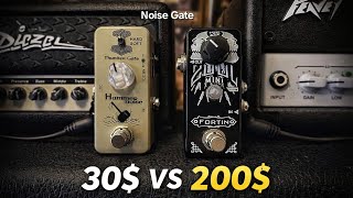 Video thumbnail for 30.00$  or 200.00 $ Noise Gate Pedal?. Fortin Zuul VS Movall Hammer noise thunder gate. by Solomonic Demons