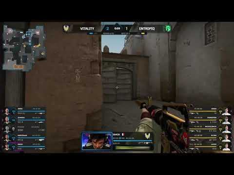 эйс года от Зайву| ace Zywoo  Vitality vs Entropiq