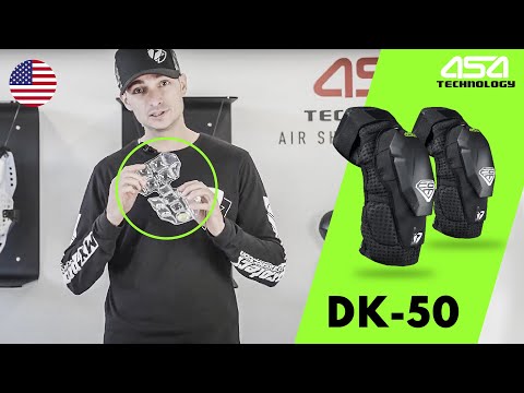 DK50 - The world's first inflatable knee brace ! Motocross/MTB