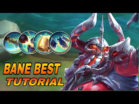 BANE BEST TUTORIAL GUIDES FOR BEGINNERS | TIPS AND GUIDS | MOBILE LEGENDS