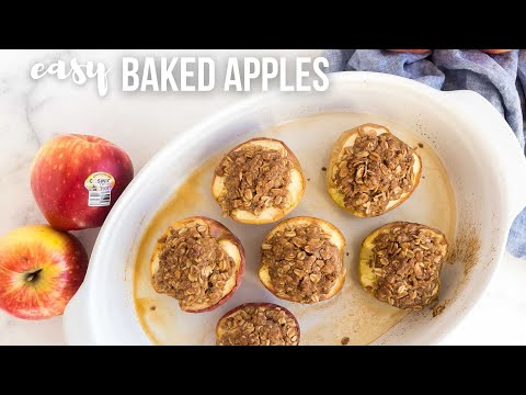 Easy Baked Apples: a lighter sweet treat! | The Recipe Rebel