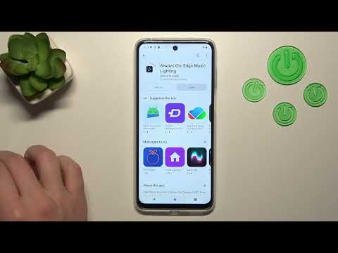 How to Turn On Always On Display in Motorola Moto G23 - Muviz Edge App
