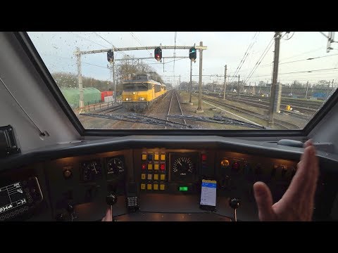 My FINAL HEADCAM ride: 7/7 Amersfoort - Schiphol VIRM Train Driver's POV 8/4/2018