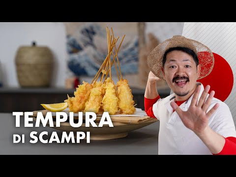 Tempura di scampi *HIRO SAMPEI*