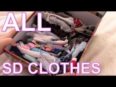 BJD: ALL MY SD CLOTHES [And where to get them]