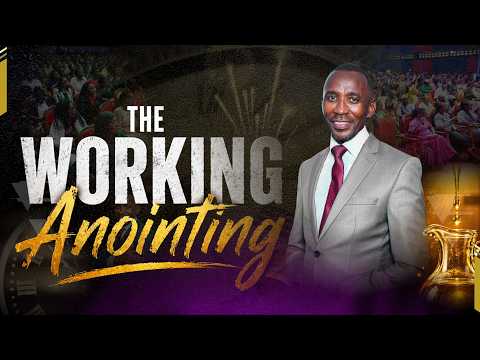 19TH JULY 2026 | SUNDAY SERVICE |  THE WORKING ANOINTING