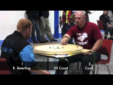 Crokinole - Beierling vs Cook - 2012 World Crokinole Championships