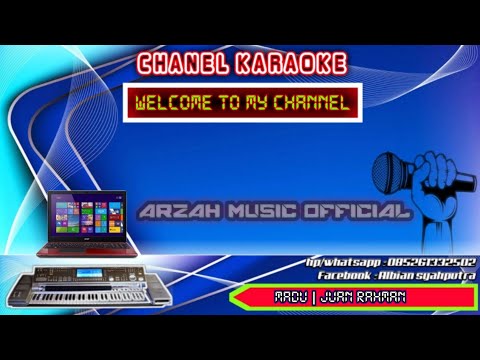 KARAOKE - MADU _ JUAN RAHMAN || ARZAH MUSIC OFFICIAL
