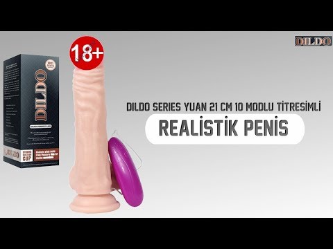 Dildo Series Yuan 21 Cm 10 Modlu Titreşimli Realistik Penis
