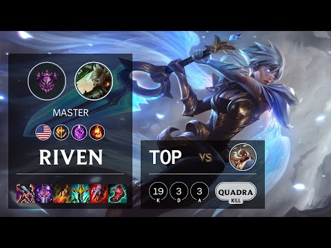 Riven Top vs Corki - NA Master Patch 11.20