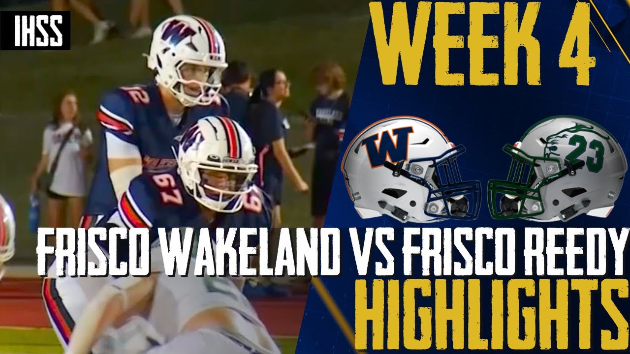 Frisco Wakeland Clutches Win Over Reedy 14-10 in Key 5-5A Matchup!