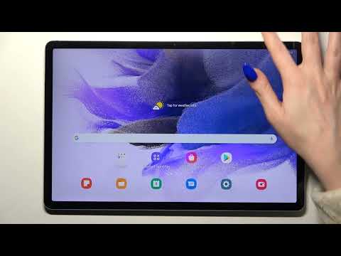 How to Switch On/Off Screen Rotation in SAMUSNG Galaxy Tab S7 FE – Set Up Screen Rotation