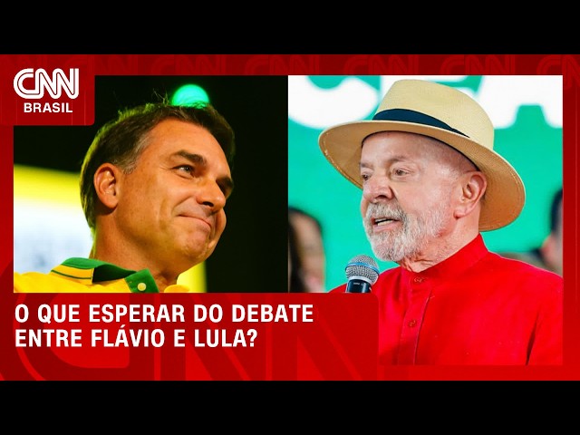 Flávio e Lula participarão de debate neste domingo (18); veja análise | CNN Agora