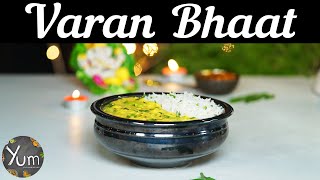 Try our Ganesh Chaturthi Special Recipe Varan Bhaat. 👌😋👌