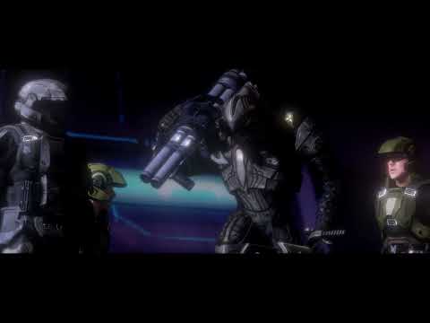 Humanity teaming up with the elites. Halo 3