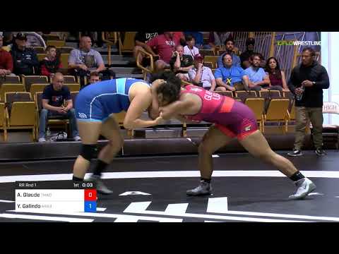 2018 FS WTT Challenge True 3rds/Women 68 RR Rnd 1 - Alexandria Glaude (TMWC) Vs. Yvonne Galindo (A