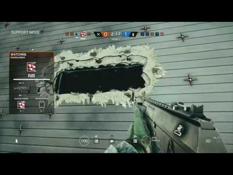 Rainbow Six Siege - Xbox One - Mira window glitch or cheat?