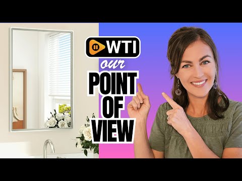 TETOTE Brushed Nickel Bathroom Mirror 20"" x 30"" Rectangle Beveled Frame Bathroom Vanity Mirror for Over Sink Brushed Nickel - WTI product video review