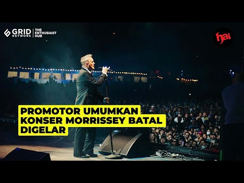 Konser Morrissey di Jakarta Batal Digelar