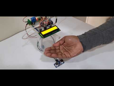 Automatic Hand Sanitizer Dispenser with COVID19 (Corona Virus) Live Updates