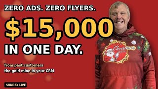 He CLOSED $15K in ONE Day Calling Past Customers — Here's How