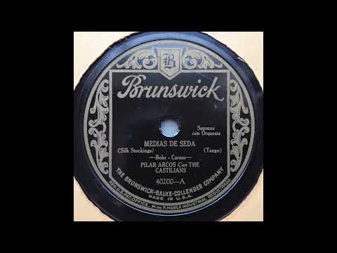 Pilar Arcos - Medias de seda - Brunswick - 1927-03-24
