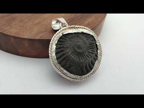 Sudarshana Chakra Lord Vishnu Shaligram Locket video