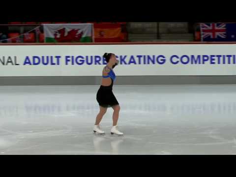 Kirsi Halttunen- Bronze Ladies II  Free Skating - 2016 Oberstdorf
