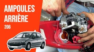 Youtube thumbnail of video "Changer les ampoules de feux arrière 206 💡"