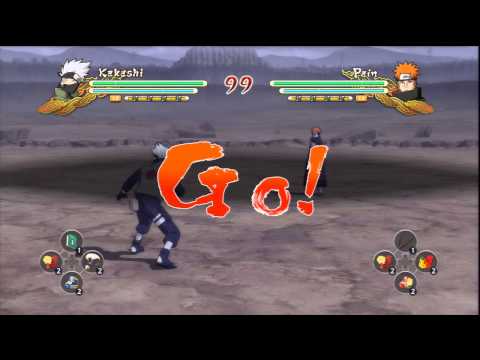 Naruto Shippuden Ultimate Ninja Storm 3 - [Me] Kakashi vs [Com] Pain [HD]