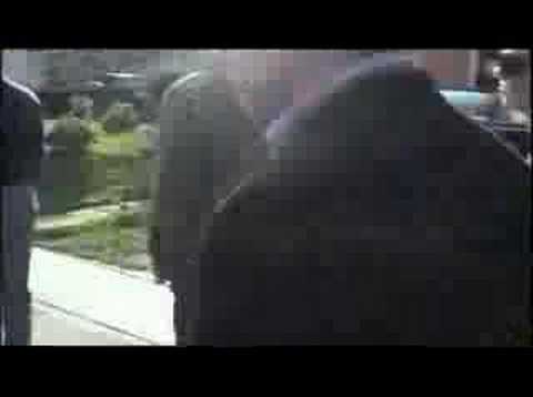 Danilo Turk, ogled romskega naselja Pušča