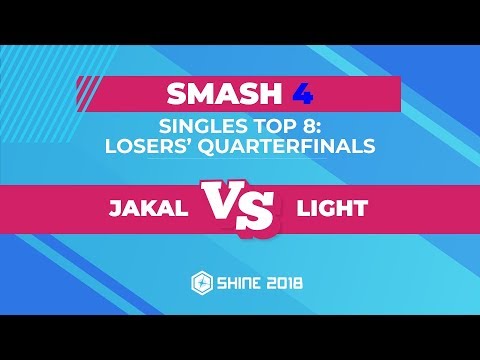 Jakal vs Light - Smash 4 Singles Top 8: Losers' Quarterfinals - Shine 2018