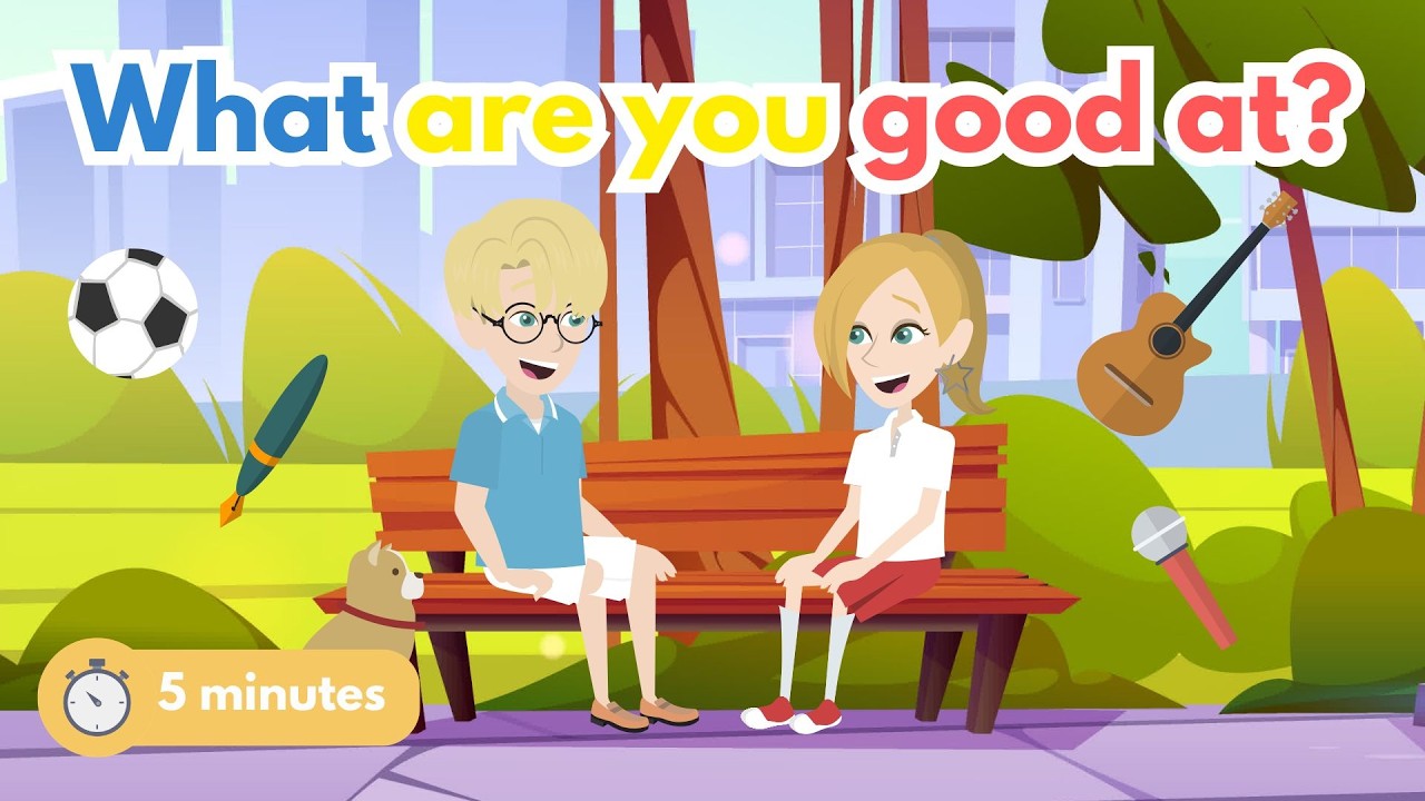 5-Minute English Conversation Practice: Hobbies & Skills (What Are You Good At?)