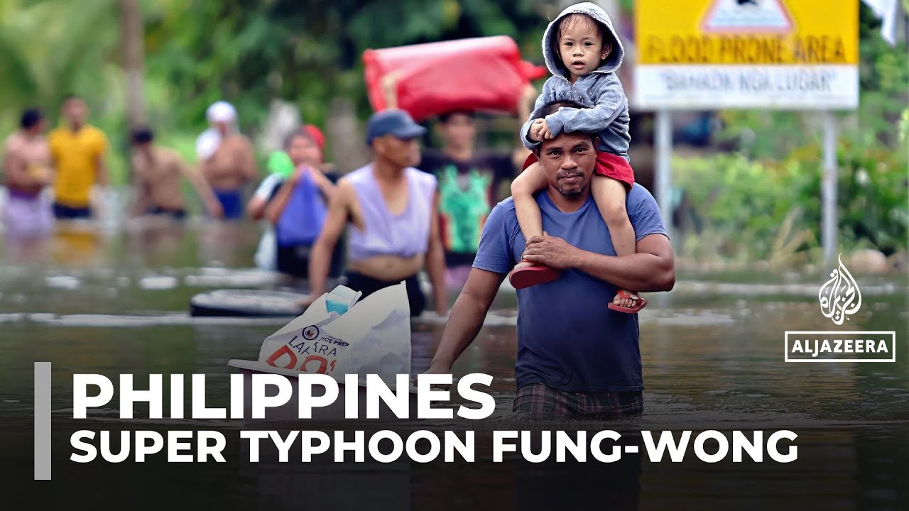 Super Typhoon Fung-wong approaches Philippines, nearly 1 million evacuated