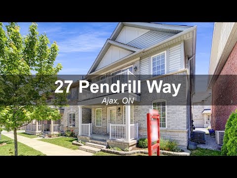 27 Pendrill Way, Ajax, ON