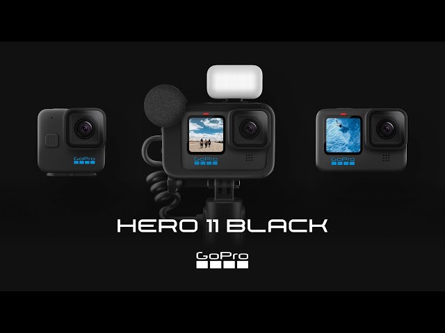 YouTube Video - Get to Know GoPro's New HERO11 Black, HERO11 Black Creator Edition and HERO 11 Black Mini