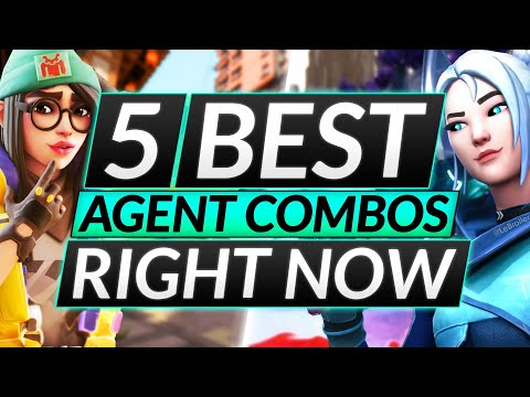 Top 5 BEST AGENT DUOS to SPAM RIGHT NOW - BROKEN COMBOS - Valorant Guide