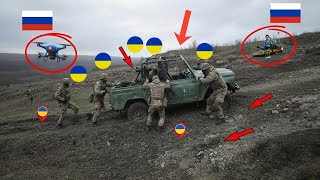 Украинские войска попали в ловушку. Российская бронетехника перекрыла все пути отступления.