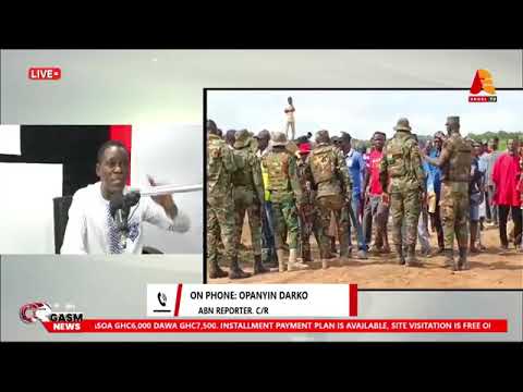 Military Officer Clash with Senya Breku Residents Over Piece of Land.