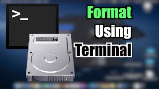 How to format USB Flash drive or hard drive via terminal Mac